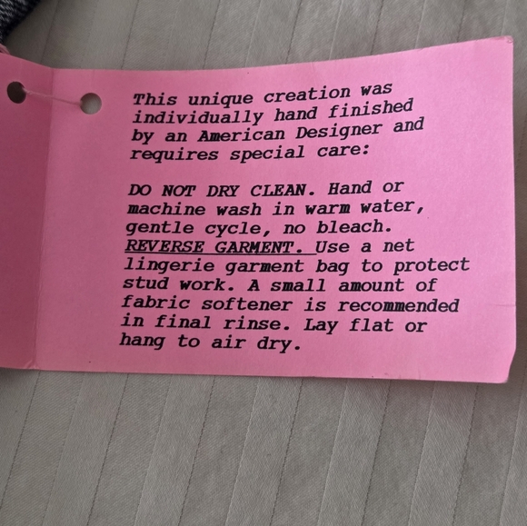 Encore Custom denim studded jacket  Medium - Picture 15 of 15